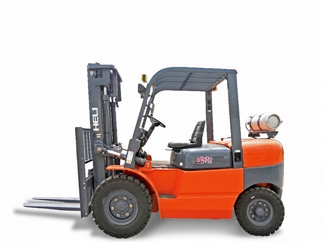 Газ-Бензиновый погрузчик HELI CPQYD45NH